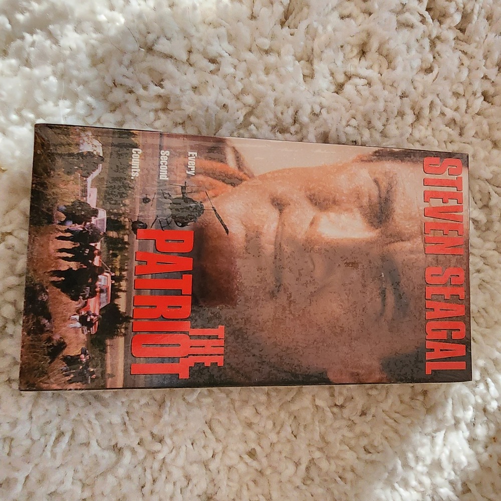 Steven Seagal The Patriot VHS Tape Action Movie 1998 Sci-Fi Thriller‎